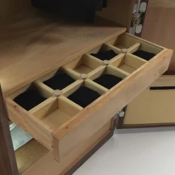 Riva 1920 Dressers<Nuit 2 -Door Walnut Closet by Giuliano Cappelletti