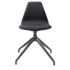 Sitia Office Chairs<Nuki Black Swivel Chair with Bag Holder Hook