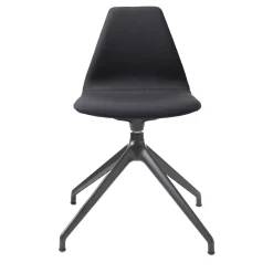 Sitia Office Chairs<Nuki Black Swivel Chair with Bag Holder Hook