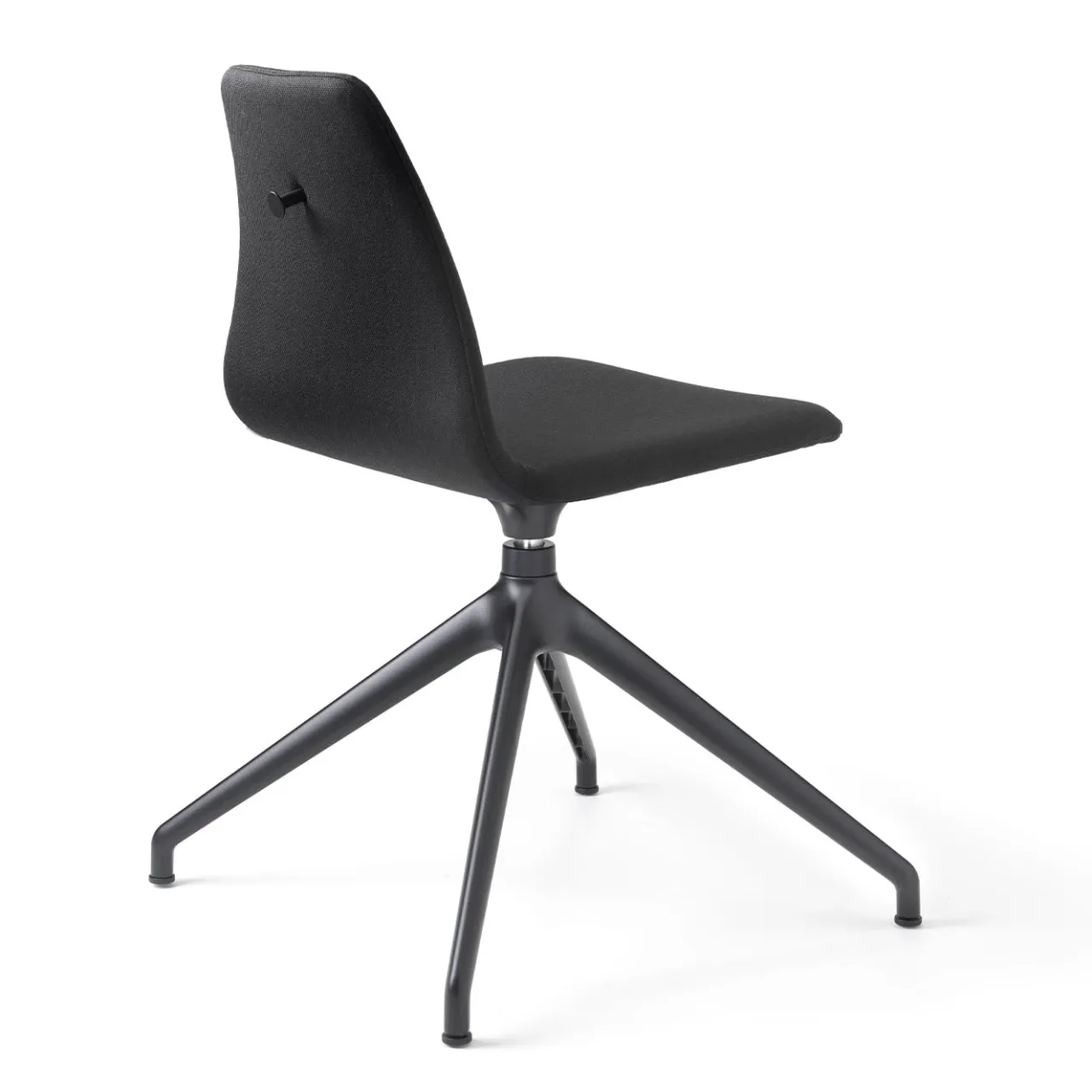 Sitia Office Chairs<Nuki Black Swivel Chair with Bag Holder Hook