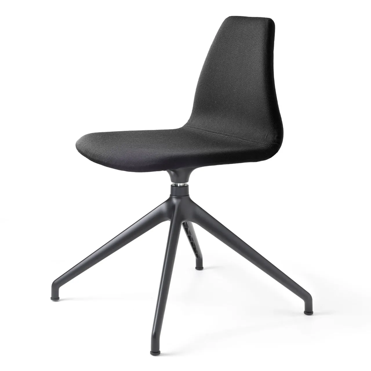 Sitia Office Chairs<Nuki Black Swivel Chair with Bag Holder Hook