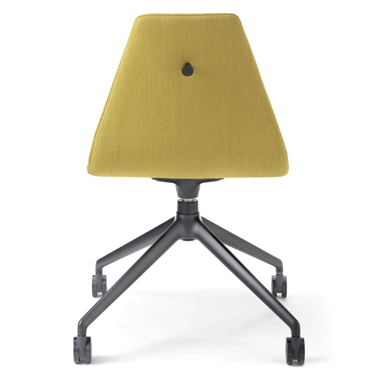 Sitia Office Chairs<Nuki Yellow Swivel Office Chair with Castors