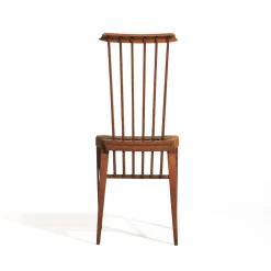 Gaffuri Chairs<Oak and Straw Chair by Norberto Marchi