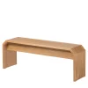 Tonucci Collection Benches<Oak-Veneered Laminated Wooden Bench by Enrico Tonucci