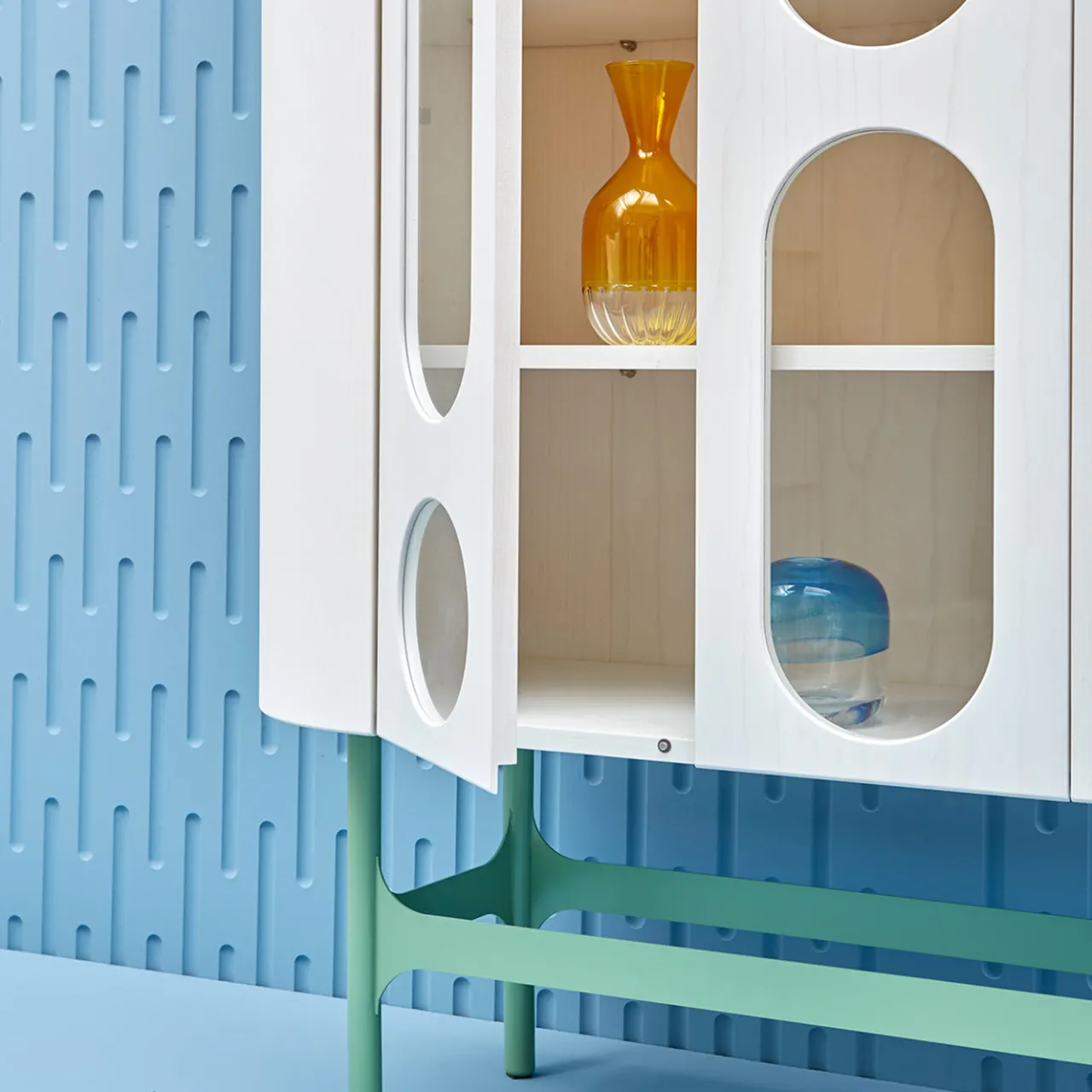 Scapin Collezioni Cabinets<Oblò B Cabinet by Matteo Zorzenoni