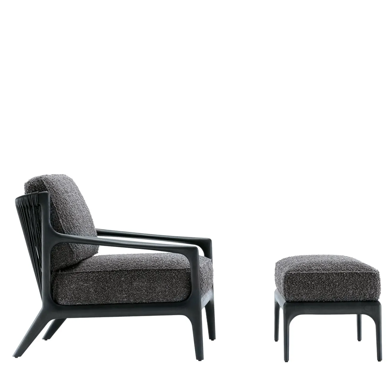 Giorgio Collection Lounge Chairs<Occasional Chair In Velvet Or Suede fabric Armchair