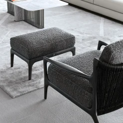 Giorgio Collection Lounge Chairs<Occasional Chair In Velvet Or Suede fabric Armchair