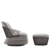 Giorgio Collection Lounge Chairs<Occasional fabric Swivel Chair