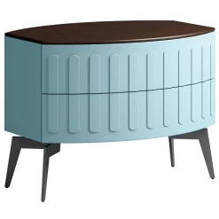 Signorini & Coco Nightstands<Ocean Bedside Table with Two Drawers