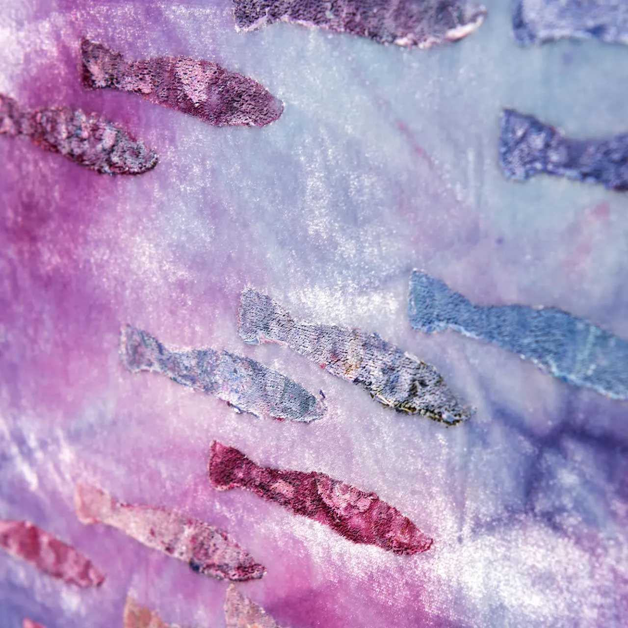Anna Paola Cibin Room Dividers<Ocean Labyrinth Velvet Screen