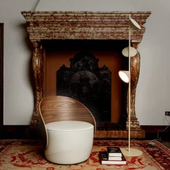 Real Piel Lounge Chairs<Ohr Walnut Lounge Chair