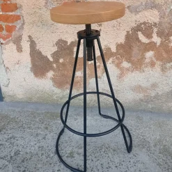 Trevisan Italia Bar Stools<Olbia Wooden Stool