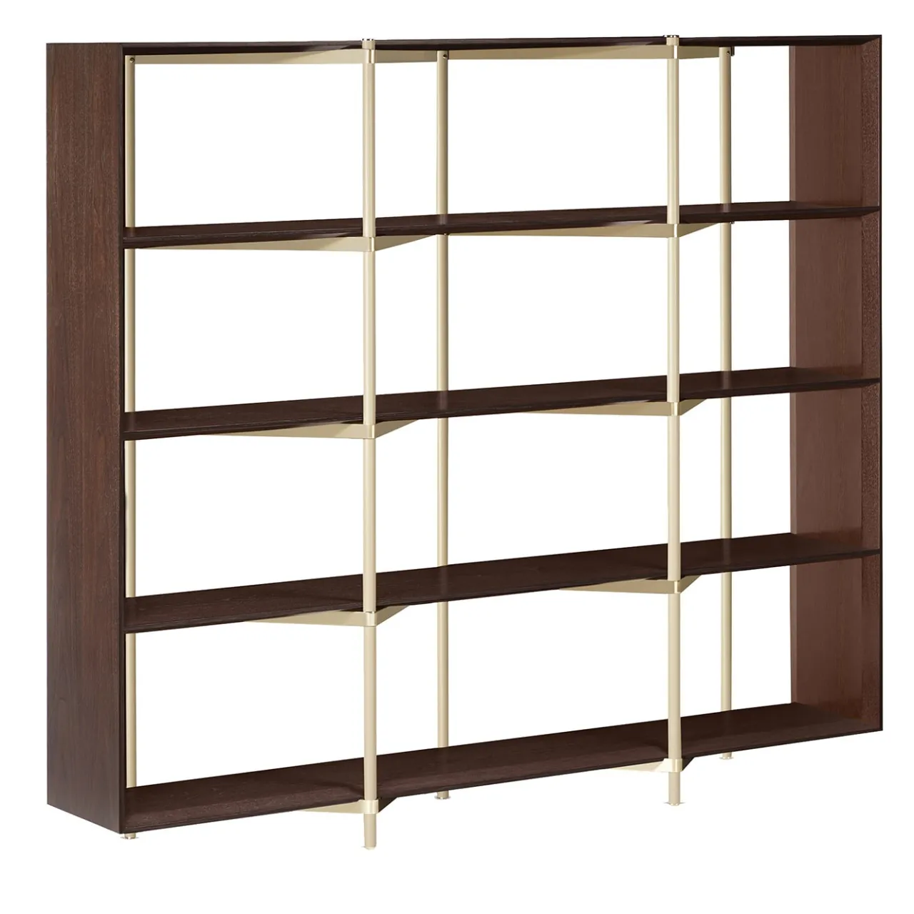 Armani Casa Bookcases<Olimpia Bookcase Canaletto Walnut