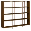 Armani Casa Bookcases<Olimpia Bookcase Hazelnut Oak