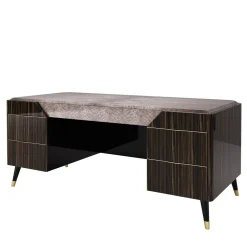 Cafedesart Desk & Writing Tables<Olivette Dark Wood Writing Desk