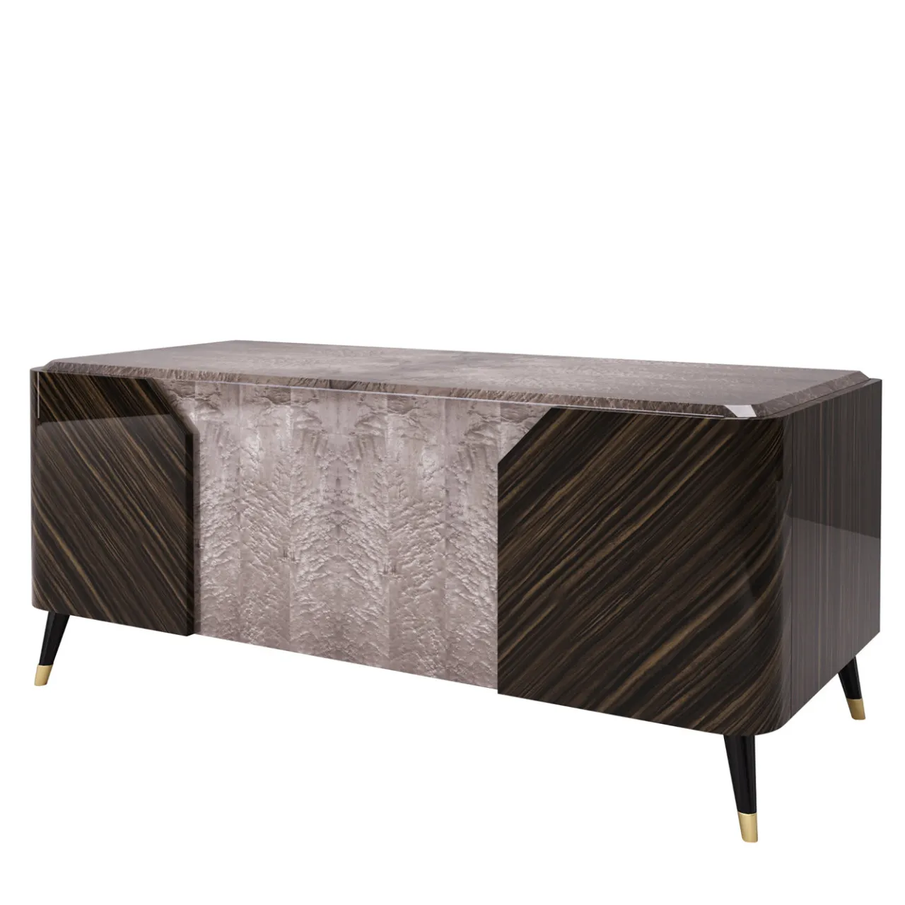 Cafedesart Desk & Writing Tables<Olivette Dark Wood Writing Desk