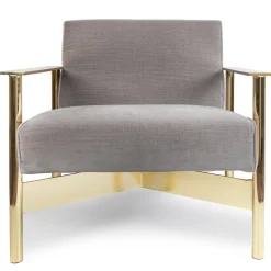 Tribute Lounge Chairs<Olivetti Gray Armchair
