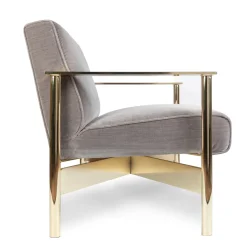 Tribute Lounge Chairs<Olivetti Gray Armchair
