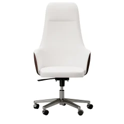 Living Couture Office Chairs<Olivia Leather Swivel Chair