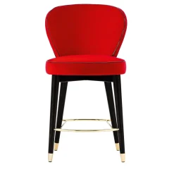 Black Tie Bar Stools<Olivia Red Bar Stool