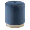 Arcahorn Ottomans & Poufs<Olivia Velvet Pouf by Filippo Dini