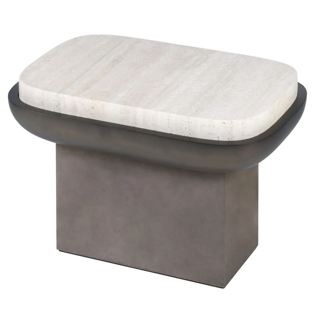 Giobagnara Side Tables<Olympia Travertine Rectangular Side Table