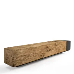Riva 1920 Benches<Ombra solid cedar wood and iron bench