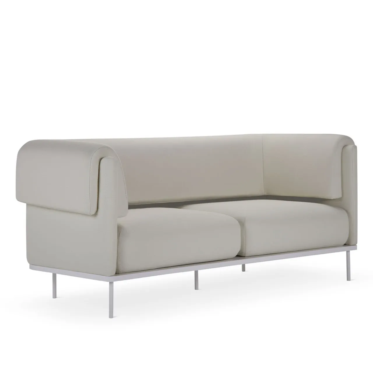 Adrenalina Sofas<Ombra White 2-Seater Sofa By Gae Avitabile