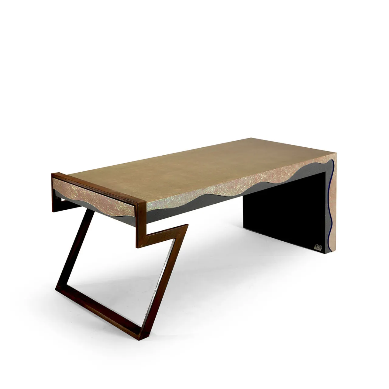 Sergio Villa Desk & Writing Tables<Onda Desk by Carlo Rampazzi