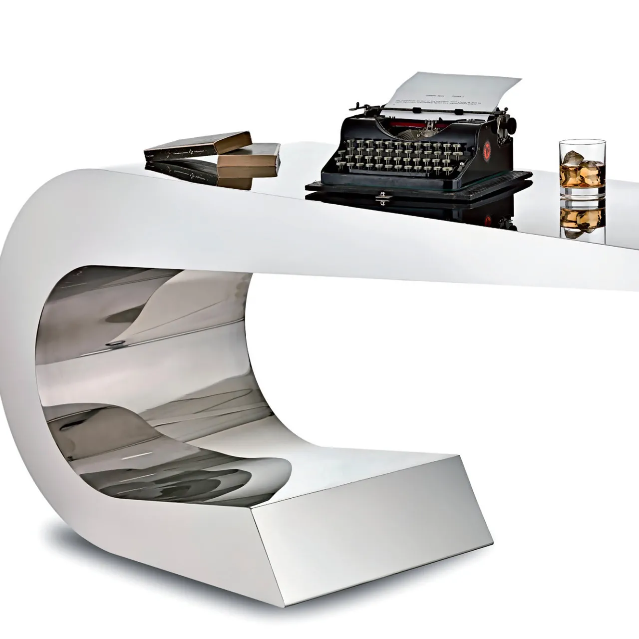 Lamberti Design Consoles<Onda-C Desk by Giancarlo Pretazzoli