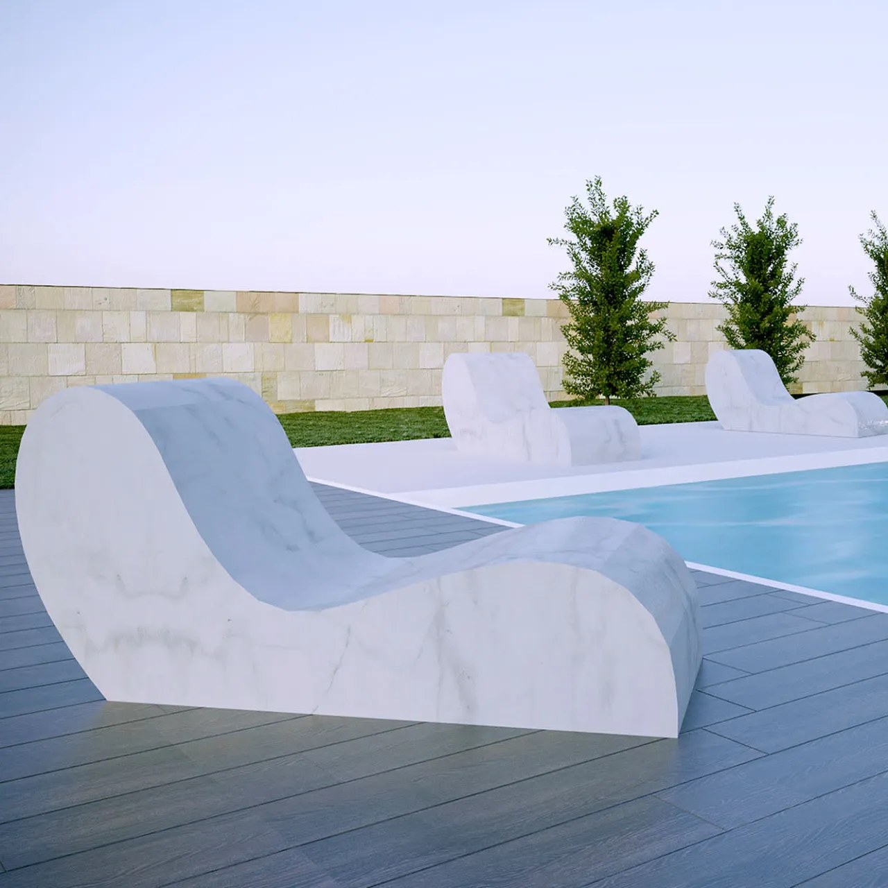 Dimarmo Outdoor Chaises & Daybeds<Ondalta Chaise Longue