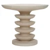 Pimar Limestone Side Tables<Ondulation Limestone Side Table by Matali Crasset