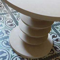Pimar Limestone Side Tables<Ondulation Limestone Side Table by Matali Crasset