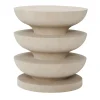 Pimar Limestone Stools<Ondulation Limestone Stool by Matali Crasset