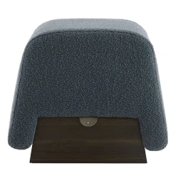 Morica Design Ottomans & Poufs<Onigiri Denim Blue Pouf