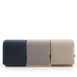 Morica Design Ottomans & Poufs<Onigiri Denim Blue Pouf