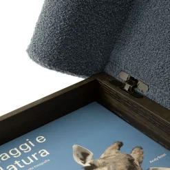 Morica Design Ottomans & Poufs<Onigiri Denim Blue Pouf