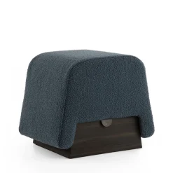 Morica Design Ottomans & Poufs<Onigiri Denim Blue Pouf