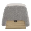 Morica Design Ottomans & Poufs<Onigiri Pearl Gray Pouf