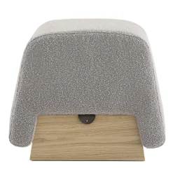 Morica Design Ottomans & Poufs<Onigiri Pearl Gray Pouf
