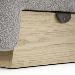 Morica Design Ottomans & Poufs<Onigiri Pearl Gray Pouf
