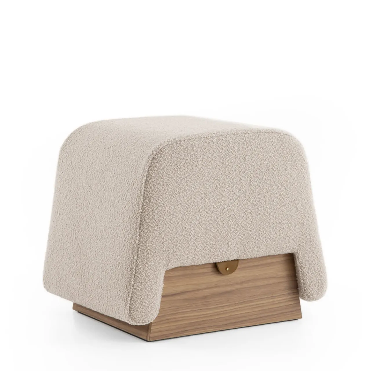 Morica Design Ottomans & Poufs<Onigiri Powder Pink Pouf
