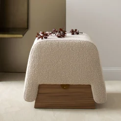 Morica Design Ottomans & Poufs<Onigiri Powder Pink Pouf