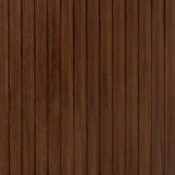 Bamax Nightstands<Opale Channeled Walnut Nightstand
