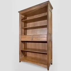 Ebanisteria Roberto Gambella Bookcases<Open Chestnut Bookshelf