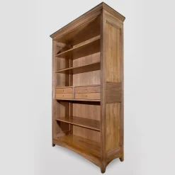 Ebanisteria Roberto Gambella Bookcases<Open Chestnut Bookshelf