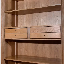 Ebanisteria Roberto Gambella Bookcases<Open Chestnut Bookshelf