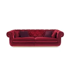 Ghidini 1961 Sofas<Opera Burgundy Sofa by Stefano Giovannoni