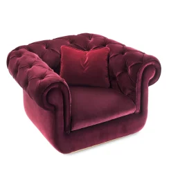 Ghidini 1961 Armchairs<Opera Purple Armchair by Stefano Giovannoni