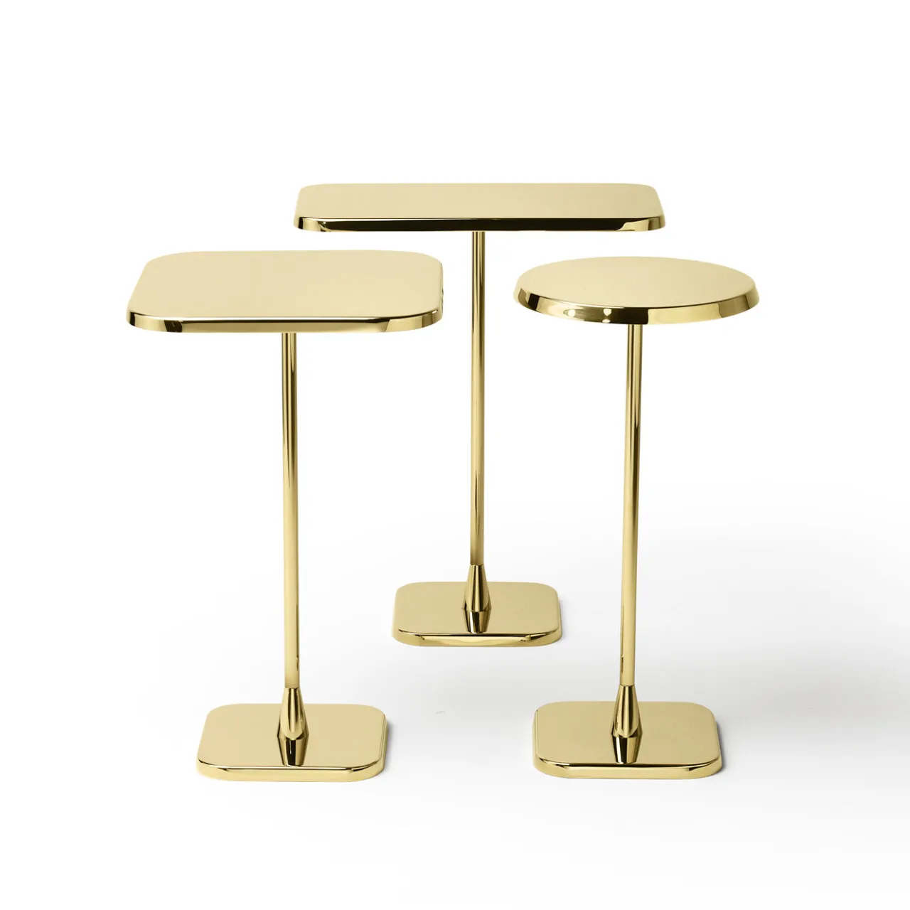 Ghidini 1961 Side Tables<Opera Small Round Table Gold By Richard Hutten